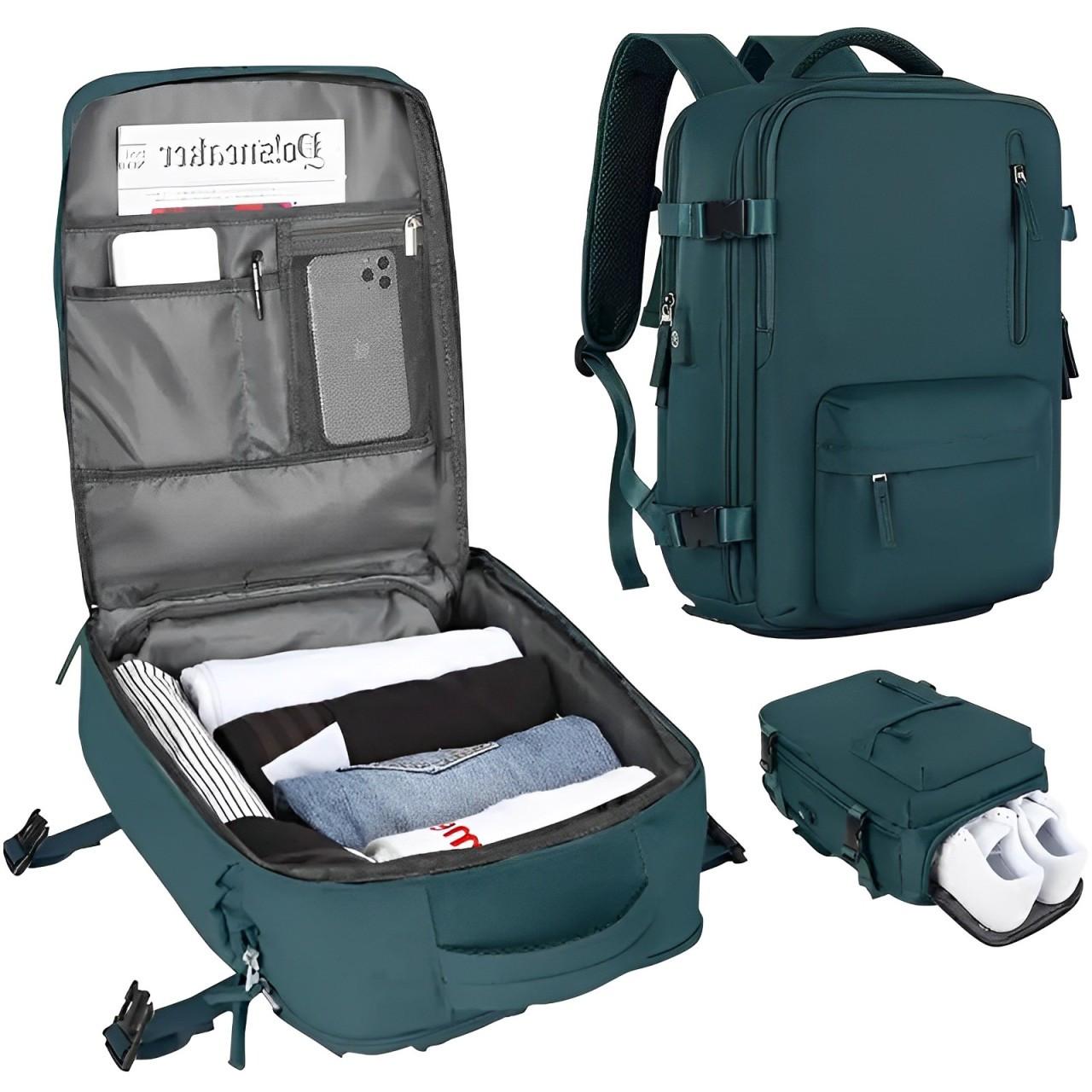 Versatile Women's Adventure Backpack with USB Charging
