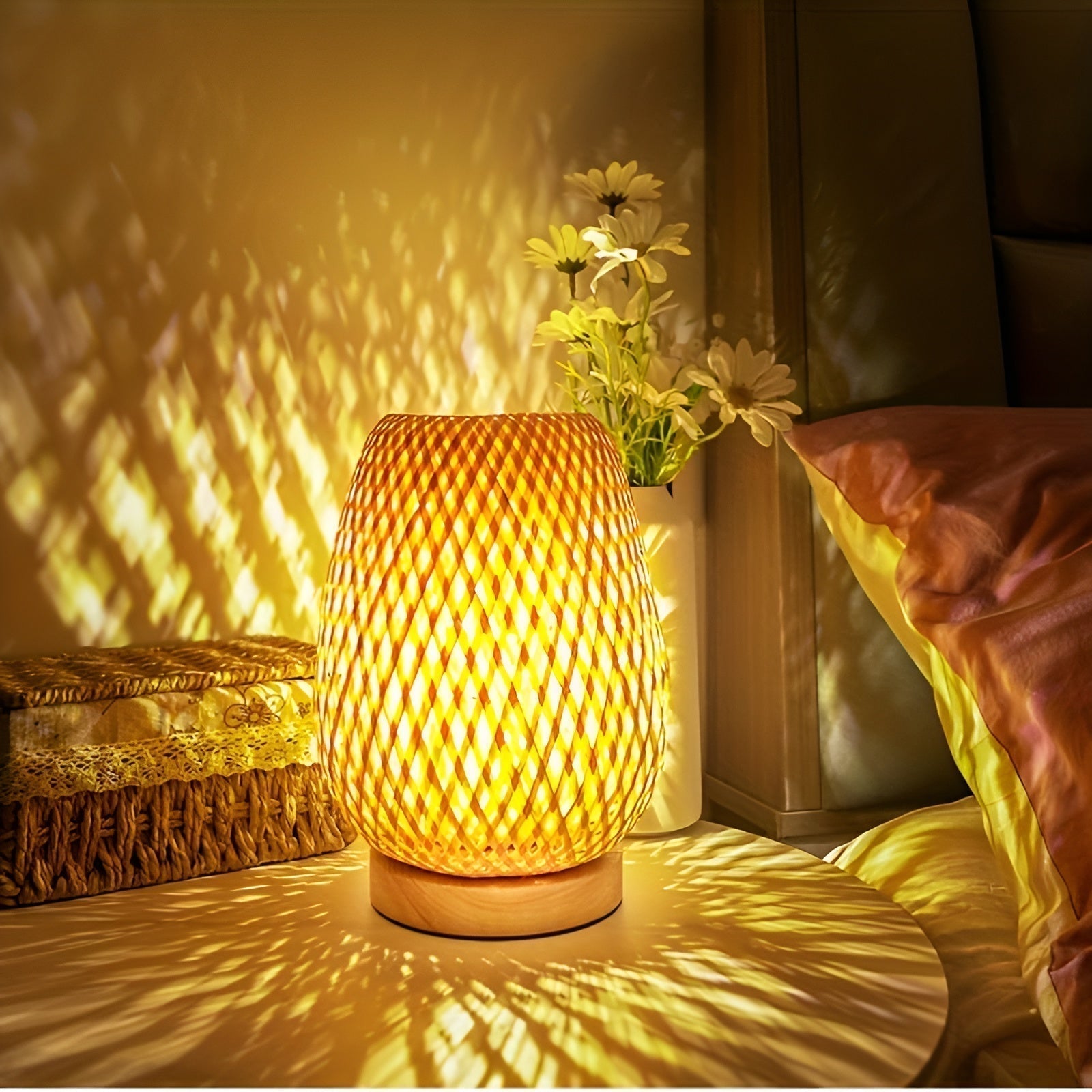 Table Lamp with USB Power Source