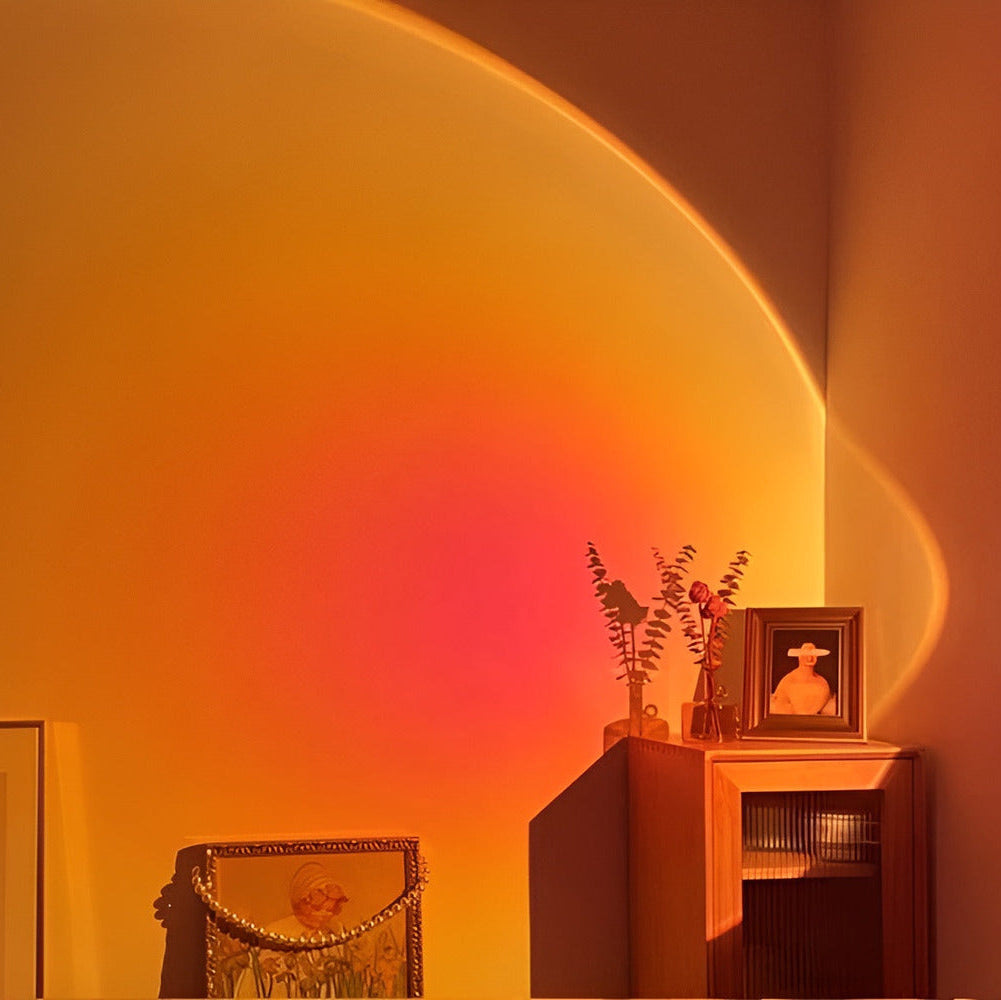 Vibrant Horizon Projector with Touch Control and Versatile Lighting