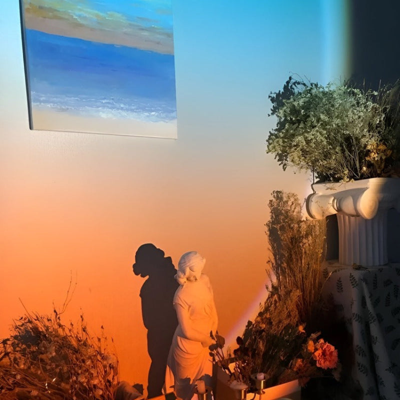 Vibrant Horizon Projector with Touch Control and Versatile Lighting