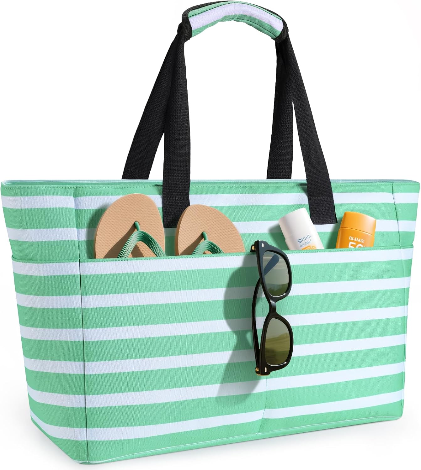 Adventure Ready Beach Carrier | Oversized Waterproof Tote with Wet Pocket