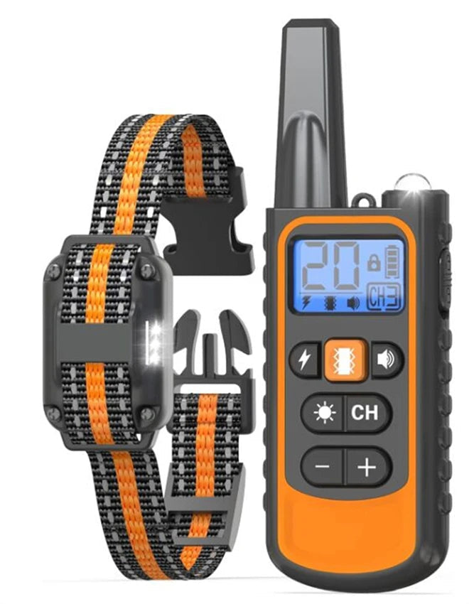 Advanced Waterproof Dog Training Collar with Remote Control