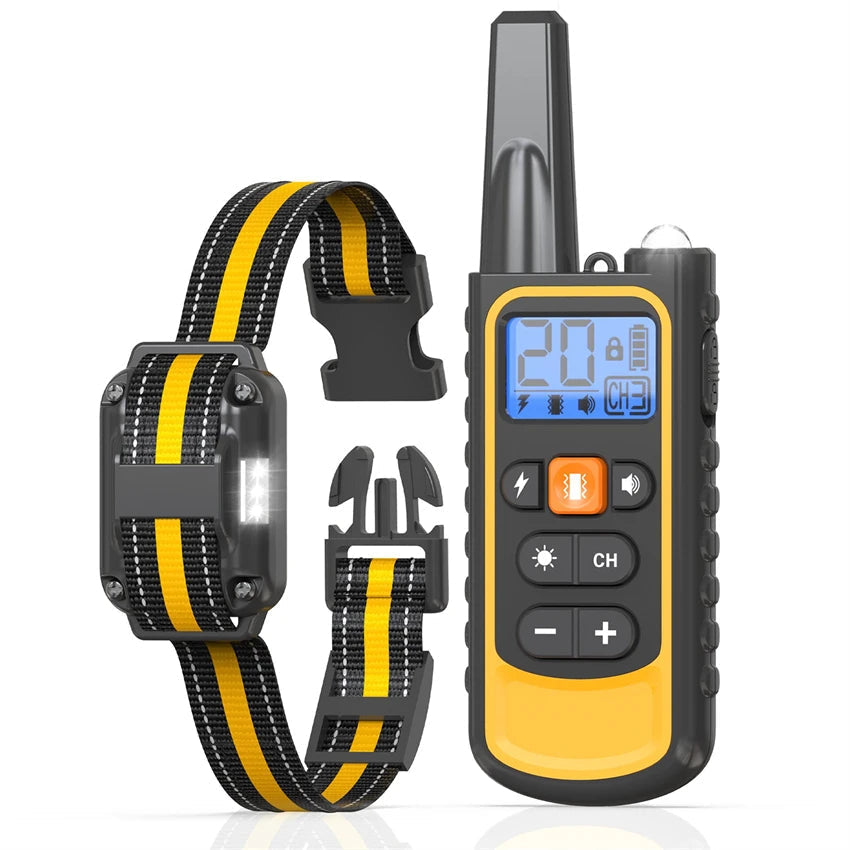 Advanced Waterproof Dog Training Collar with Remote Control