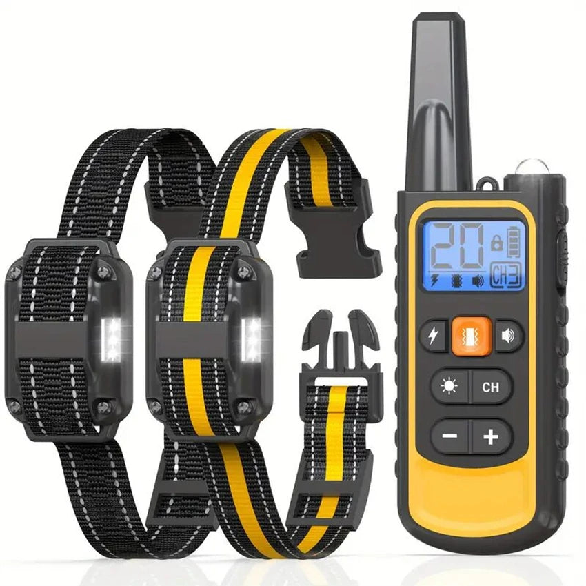 Advanced Waterproof Dog Training Collar with Remote Control