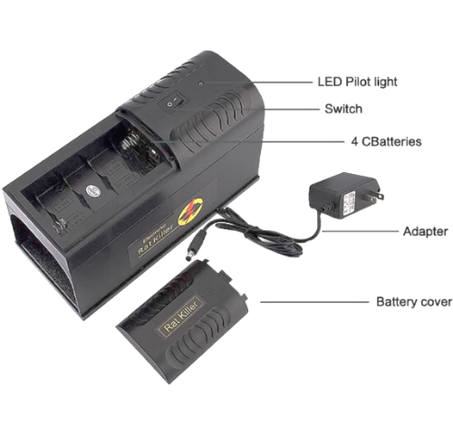 Smart Rodent Eliminator | Humane Electric Trap for Home Use