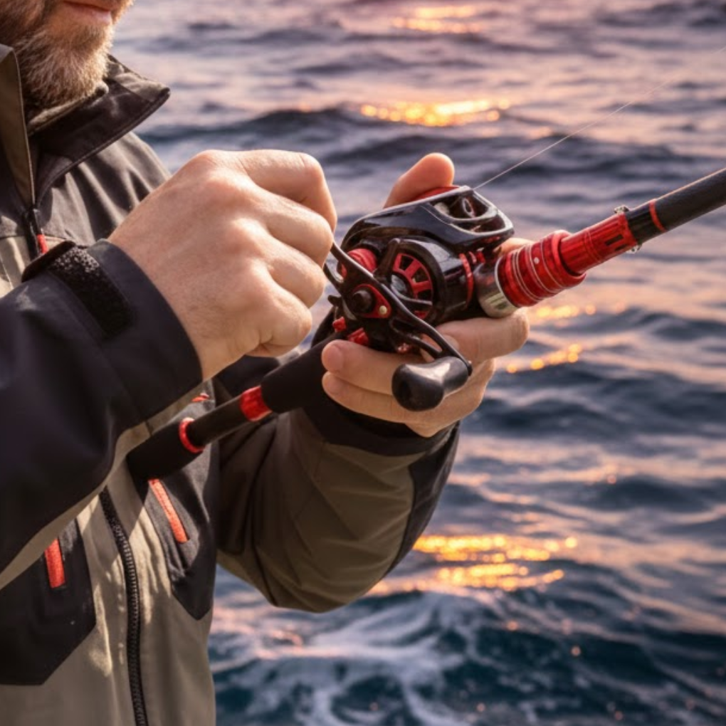 Lightweight Angler's Combo: Fishing Rod and Reel Set