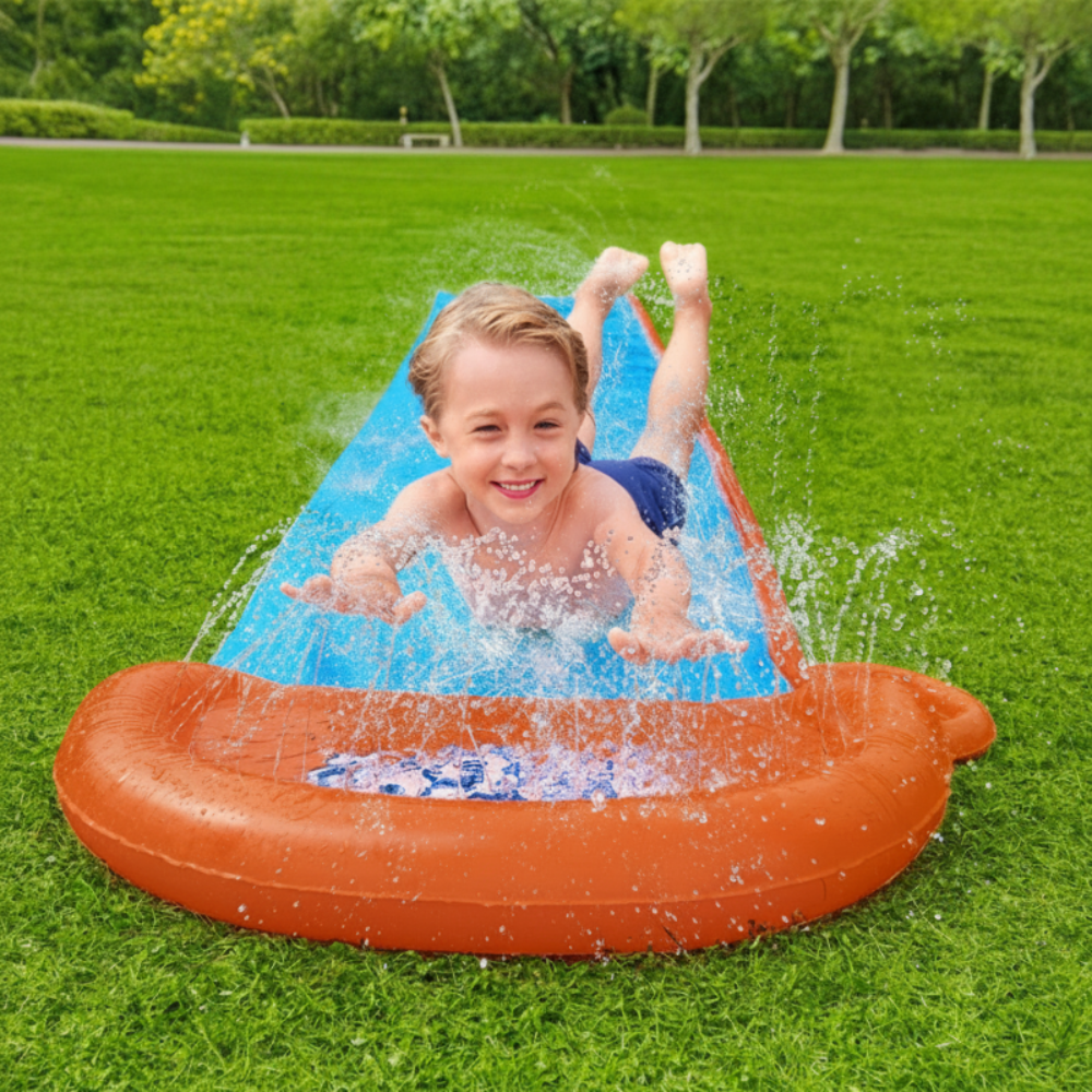 Exciting Splash Slide for Backyard Water Adventures