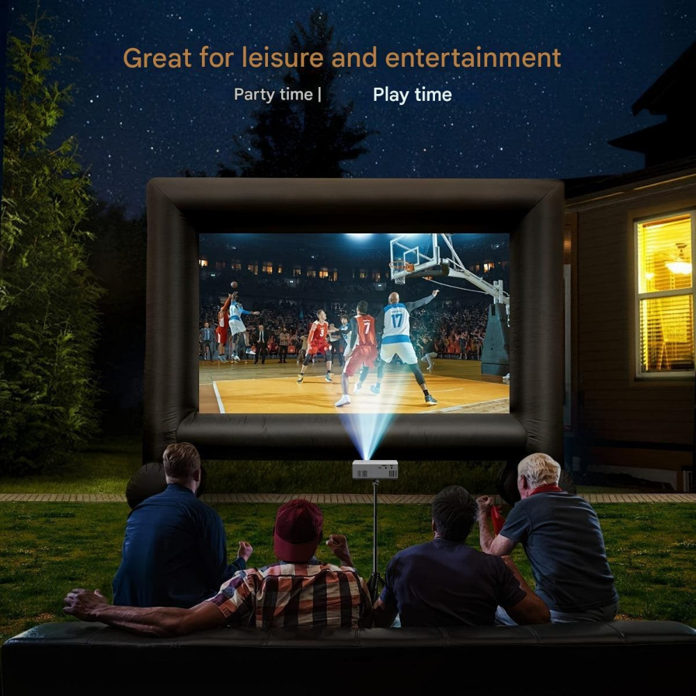 Portable Entertainment Projector | 3000 Lumen for Movies & Gaming