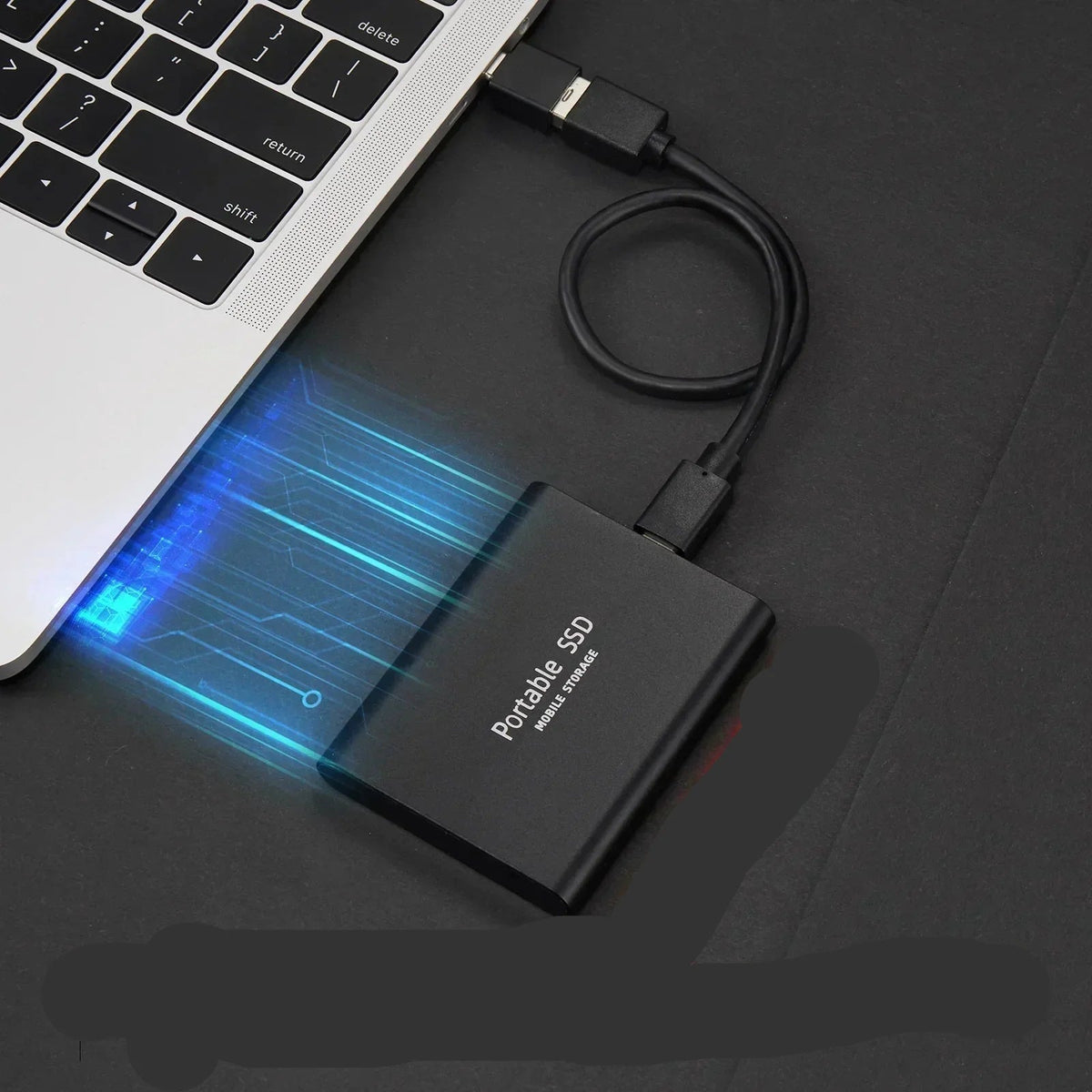 Lightning-Speed 128GB Portable SSD for On-the-Go Professionals
