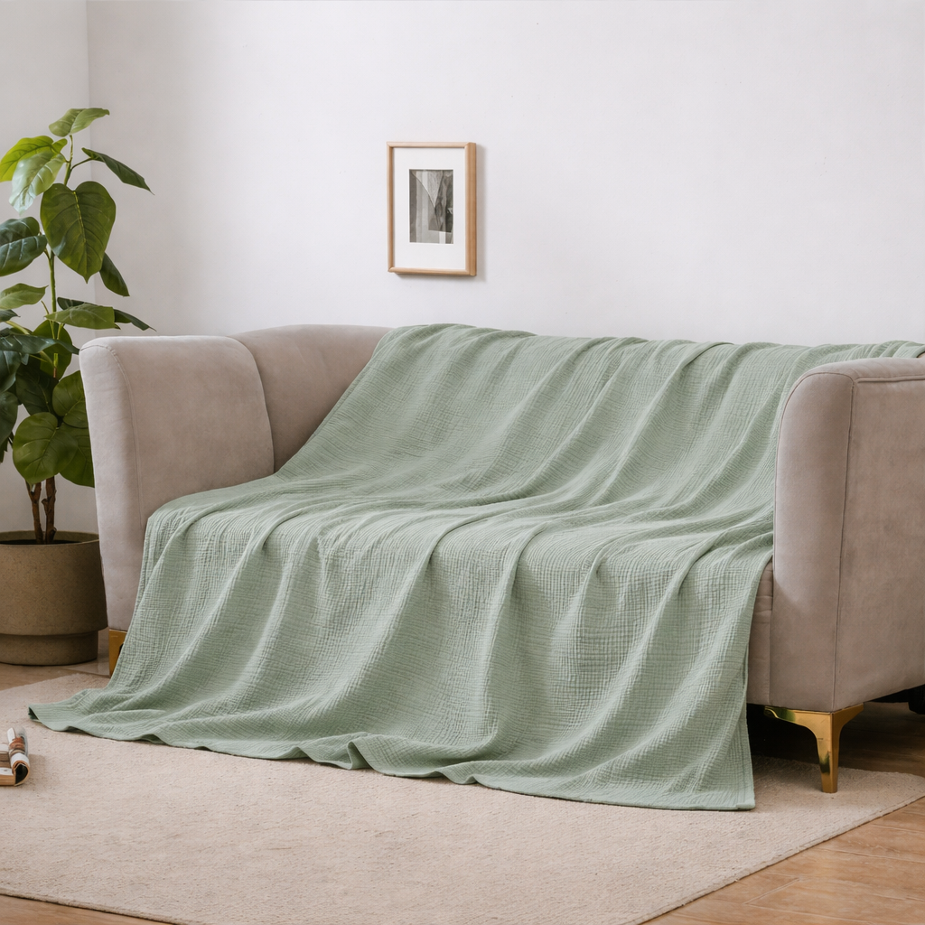 BreezyComfort – Lightweight Blanket for Everyday Relaxation