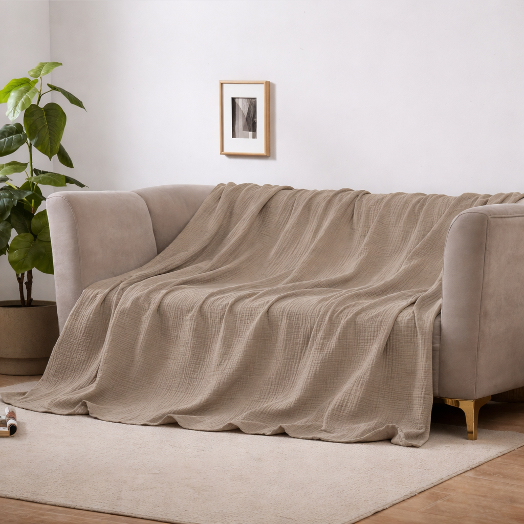 BreezyComfort – Lightweight Blanket for Everyday Relaxation
