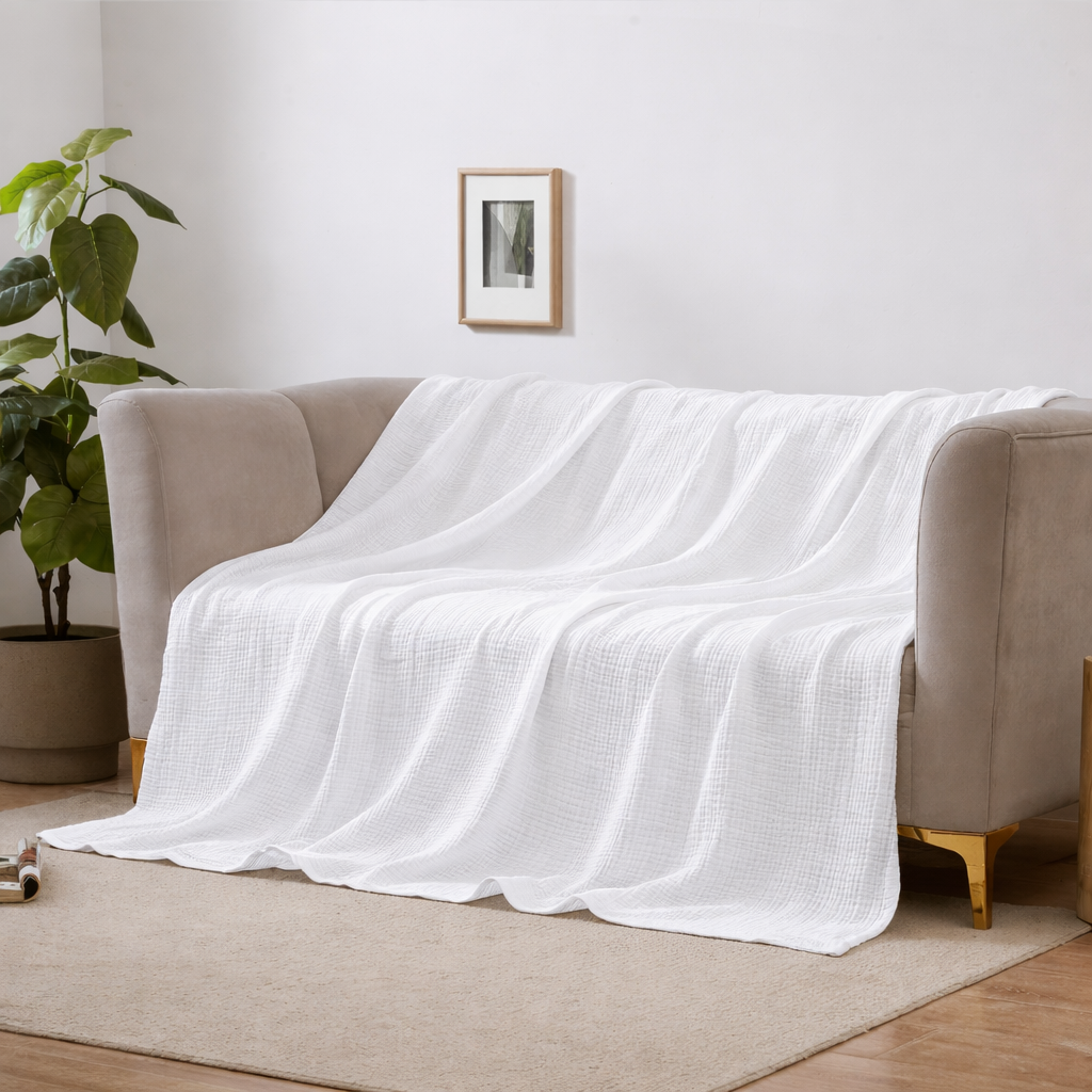 BreezyComfort – Lightweight Blanket for Everyday Relaxation