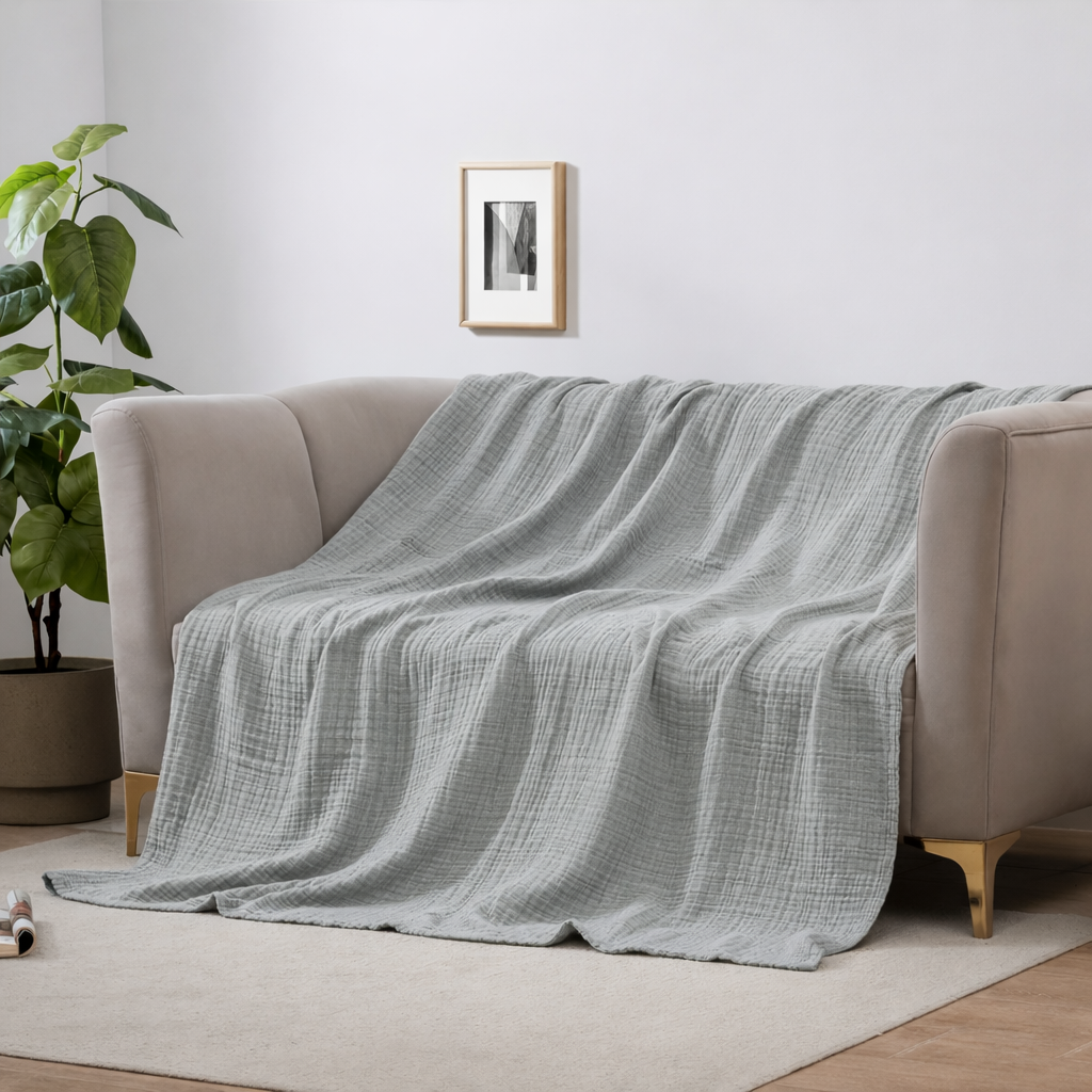 BreezyComfort – Lightweight Blanket for Everyday Relaxation