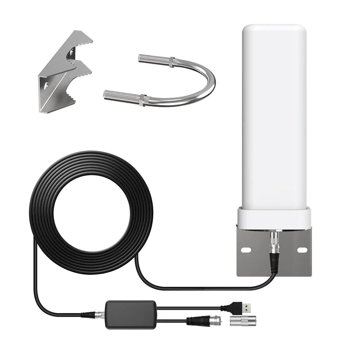 ClearView Pro | 360-Degree Outdoor HDTV Antenna with Signal Enhancer