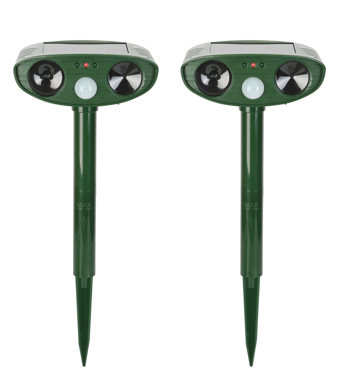 Solar-Powered Motion Sensor Animal Deterrent for Gardens