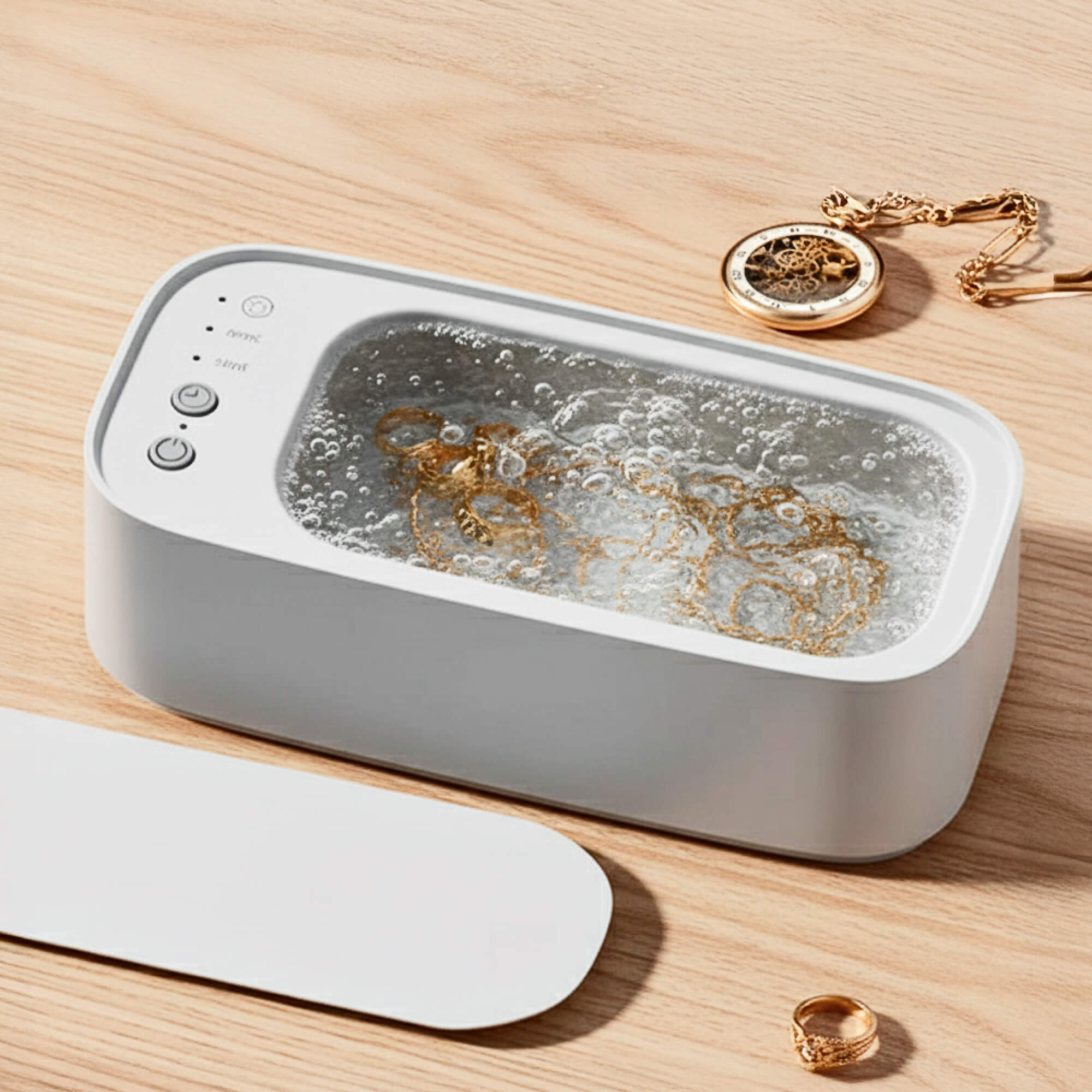 Effortless Ultrasonic Cleaner for Jewelry and Eyewear