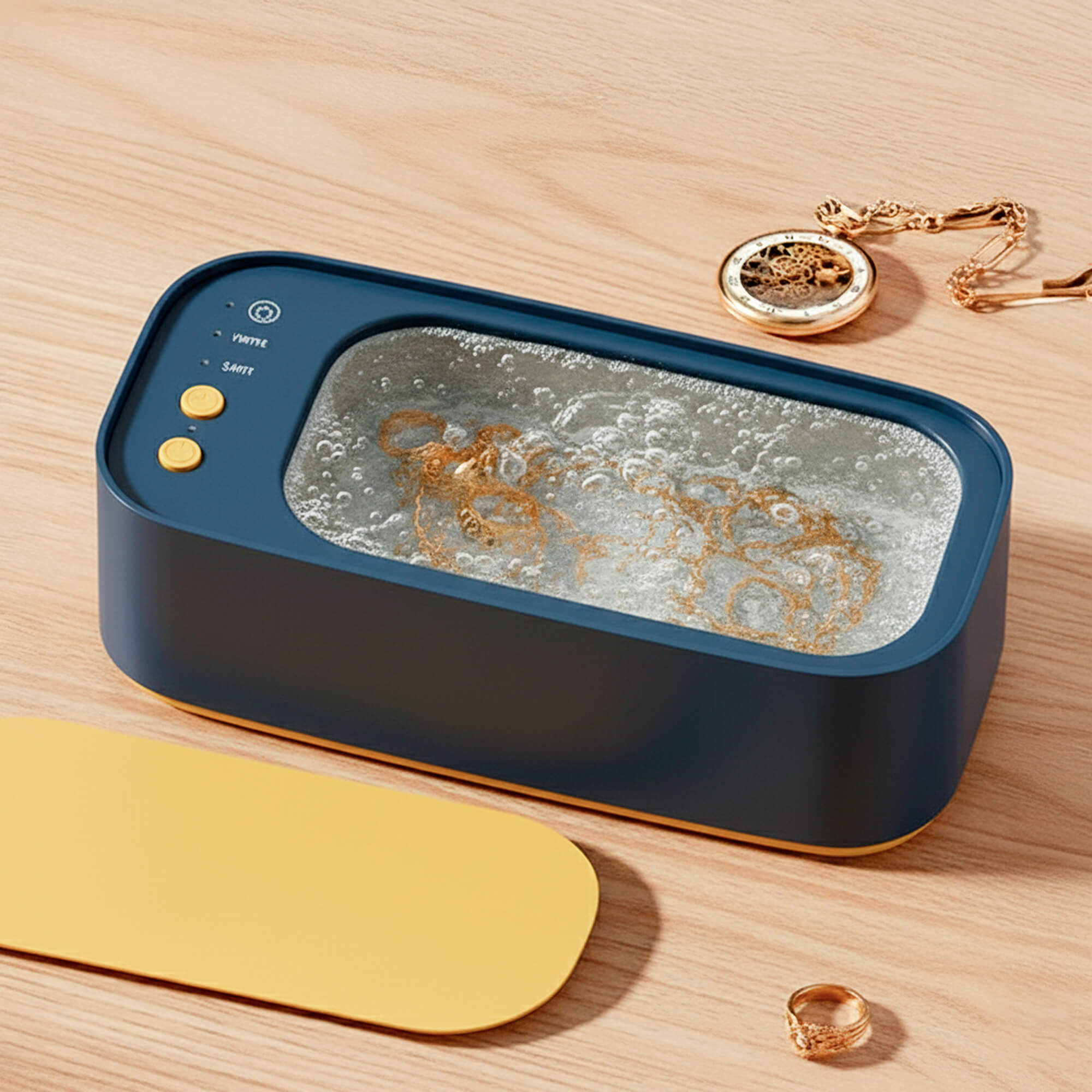 Effortless Ultrasonic Cleaner for Jewelry and Eyewear