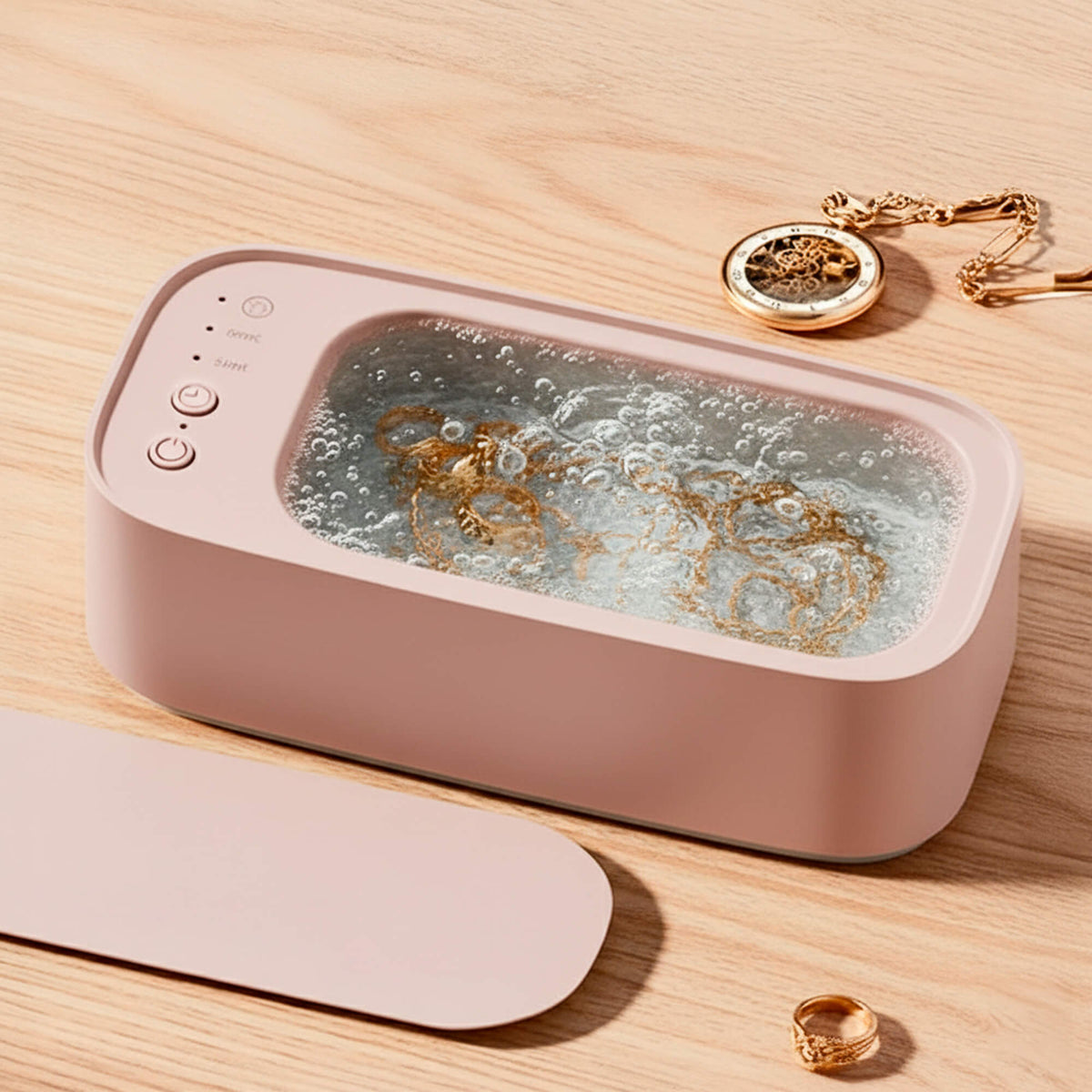 Effortless Ultrasonic Cleaner for Jewelry and Eyewear