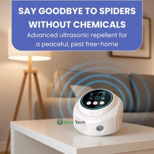 Eco-Friendly Spider Deterrent | Safe Ultrasonic Pest Control