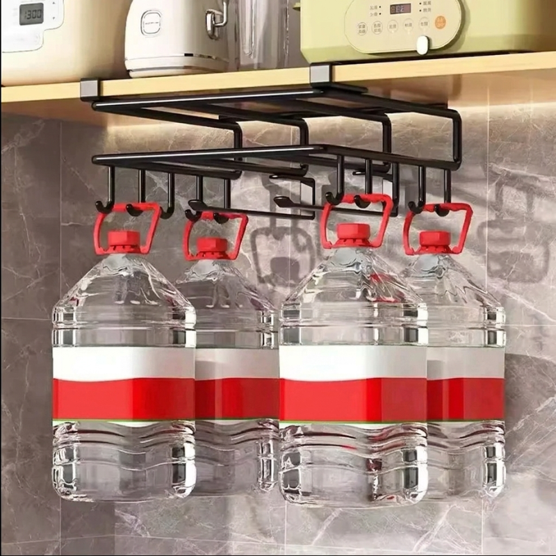 Space-Saving Steel Under-Sink Storage Solution