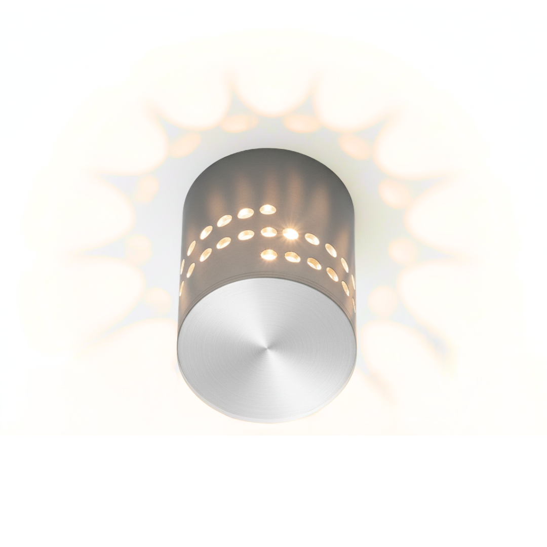 Spiral LED Lamp in Modern Design