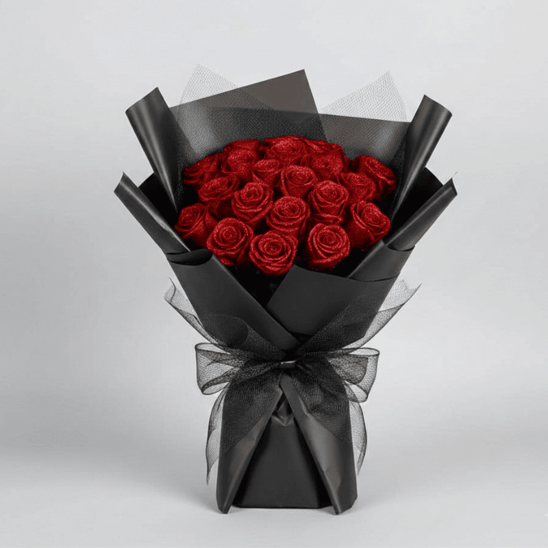 Everlasting Bloom - Luxurious Preserved Rose in Acrylic Display