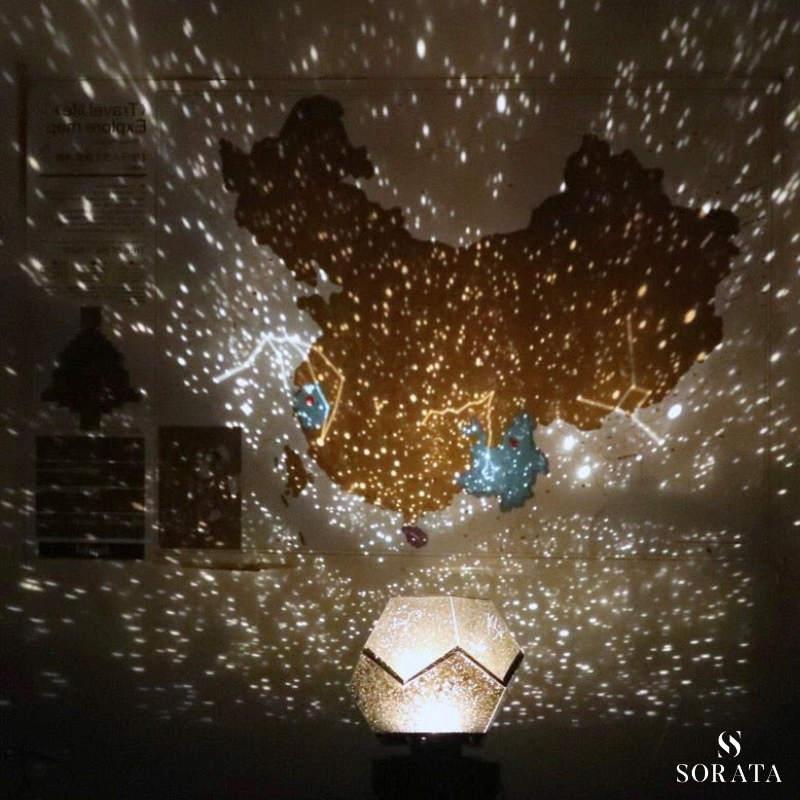 Celestial Projector Lamp with Enchanting Light Display