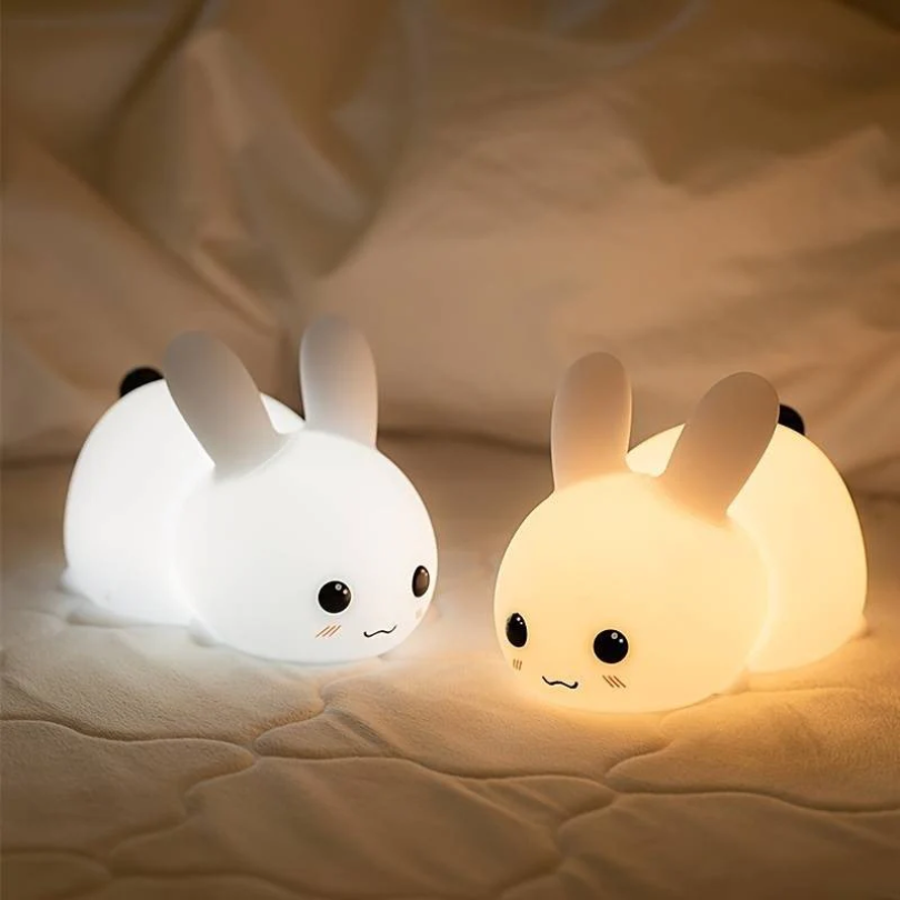 Children's Night Light for Relaxation - Snuggle Bunny Design