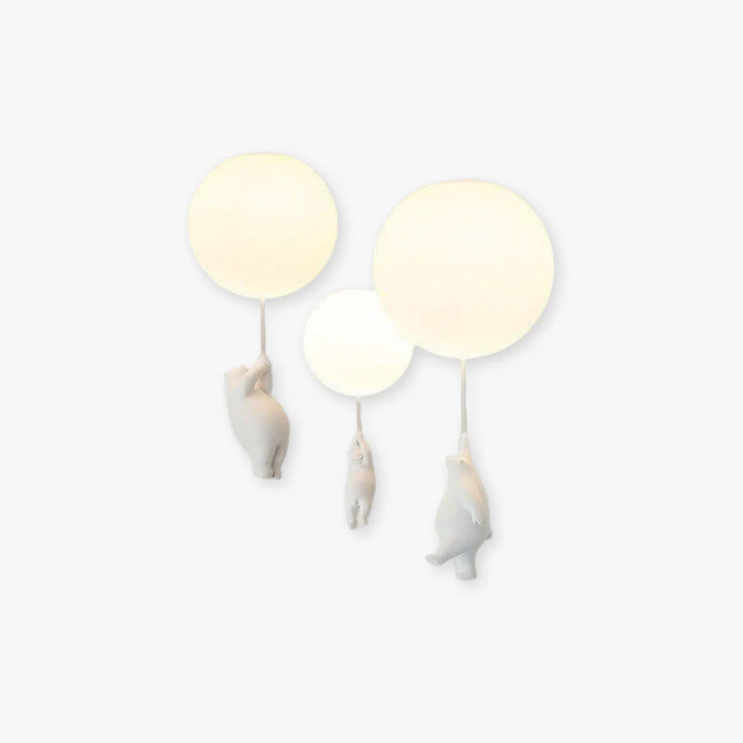 Balloon Bear Pendant Ceiling Light Fixture