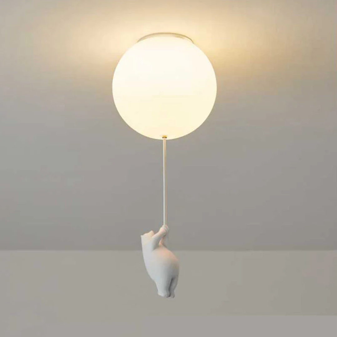Balloon Bear Pendant Ceiling Light Fixture
