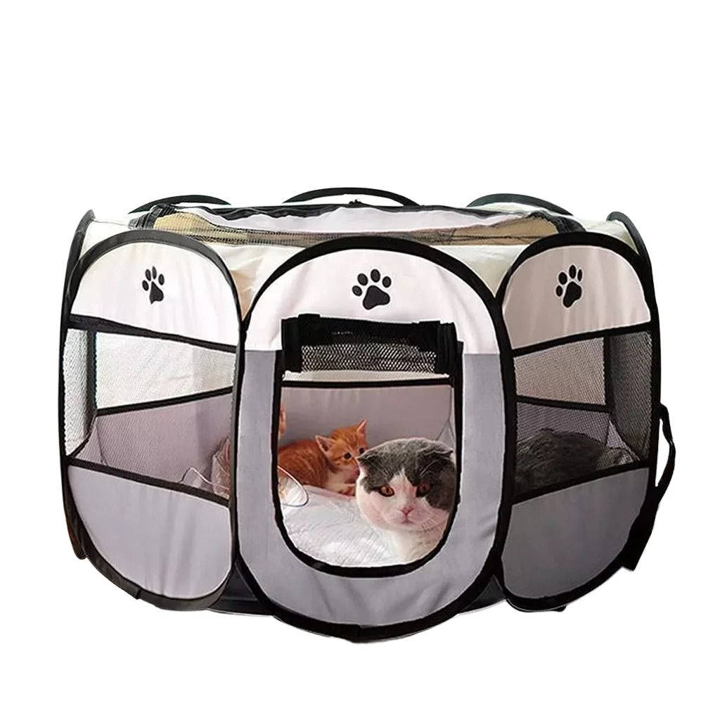 Cozy Retreat Tent for Cats and Small Dogs - Indoor & Outdoor Fun