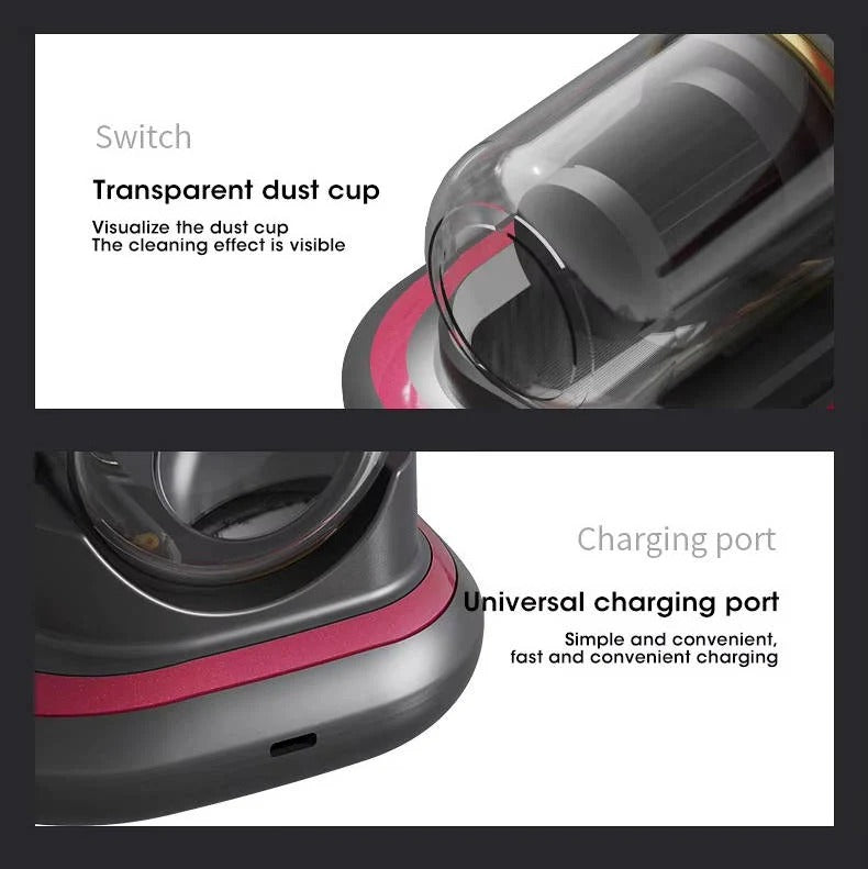 Cordless Upholstery & Mattress Cleaner with UV Sterilization