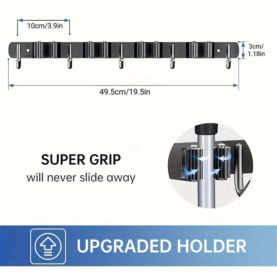 MaxiStore - Heavy-Duty Wall-Mounted Organizer for Tools