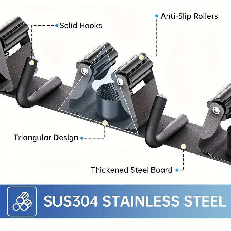 MaxiStore - Heavy-Duty Wall-Mounted Organizer for Tools