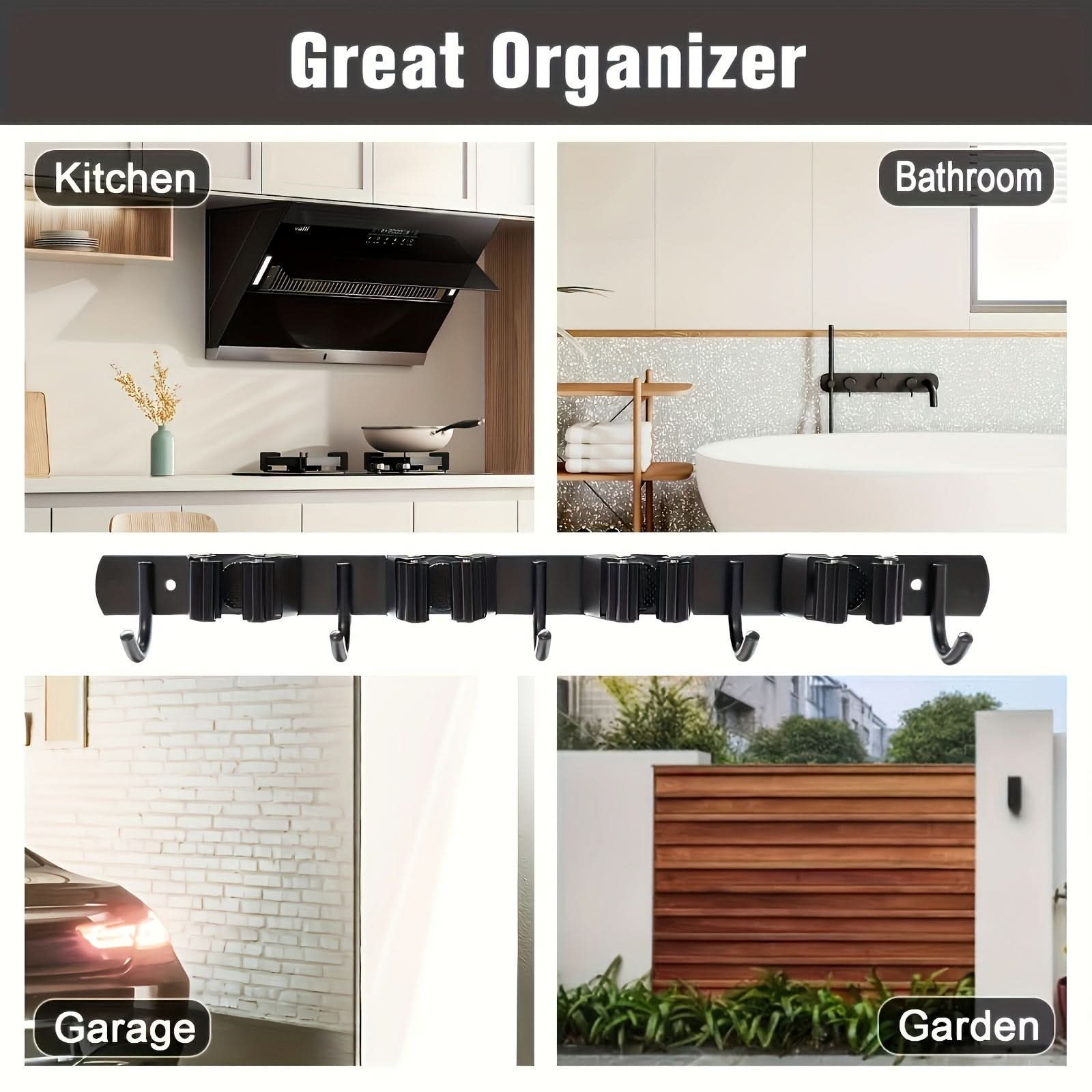 MaxiStore - Heavy-Duty Wall-Mounted Organizer for Tools