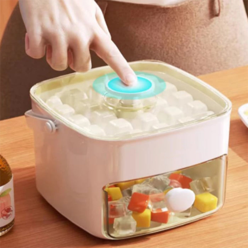 Double-Layer Ice Maker Tray for Effortless Ice Production