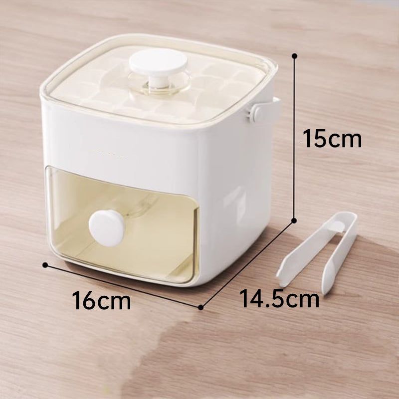 Double-Layer Ice Maker Tray for Effortless Ice Production