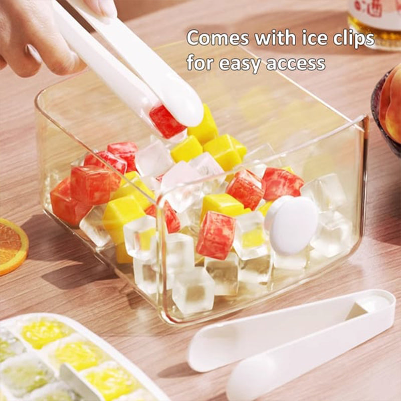 Double-Layer Ice Maker Tray for Effortless Ice Production