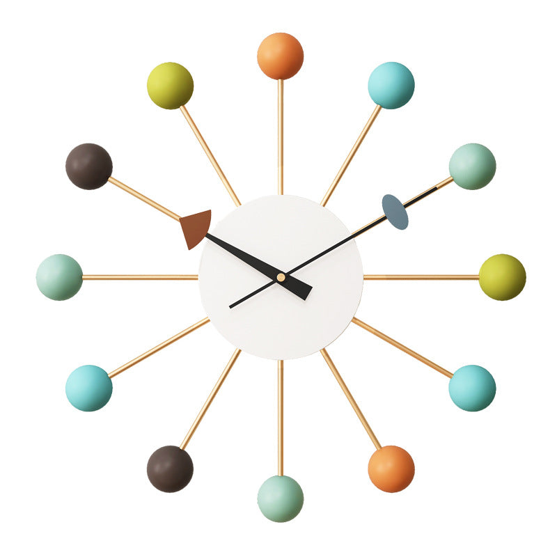 Sophisticated 21-Inch Silent Clock for Home Elegance