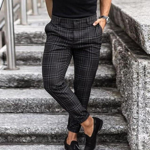 Classic Plaid Trousers for Effortless Style