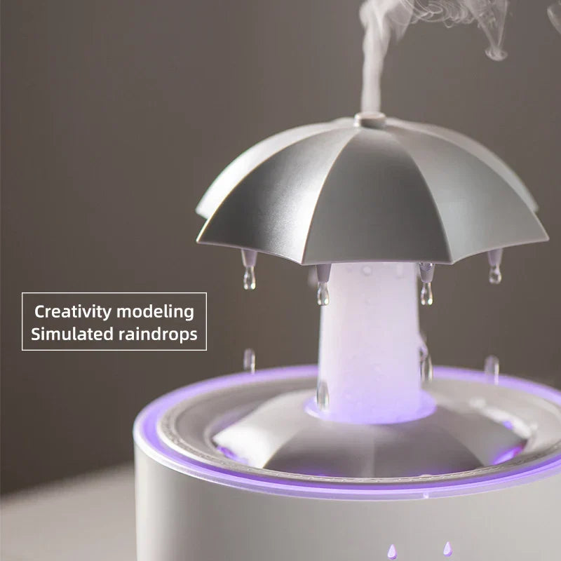 Serenity Mist Diffuser with Rain Sound Therapy