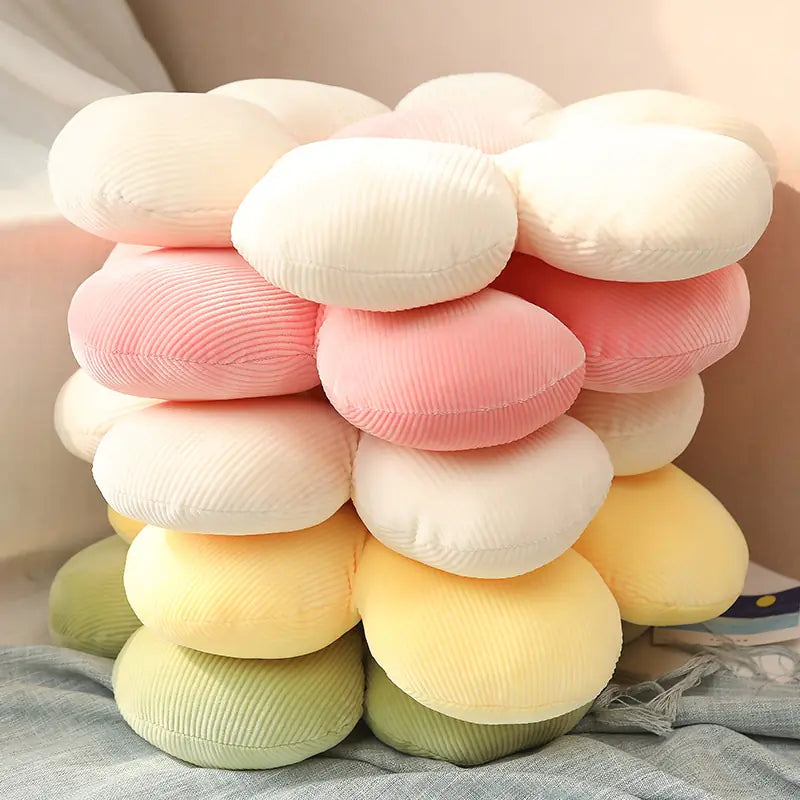 Floral Design Cushion for Comfort - Flower-Shaped Pillow