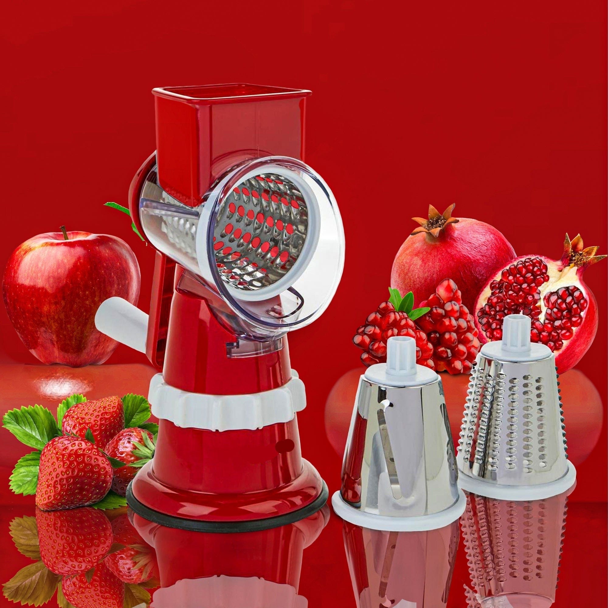 Versatile Vegetable Slicer with Safety Hand Guard