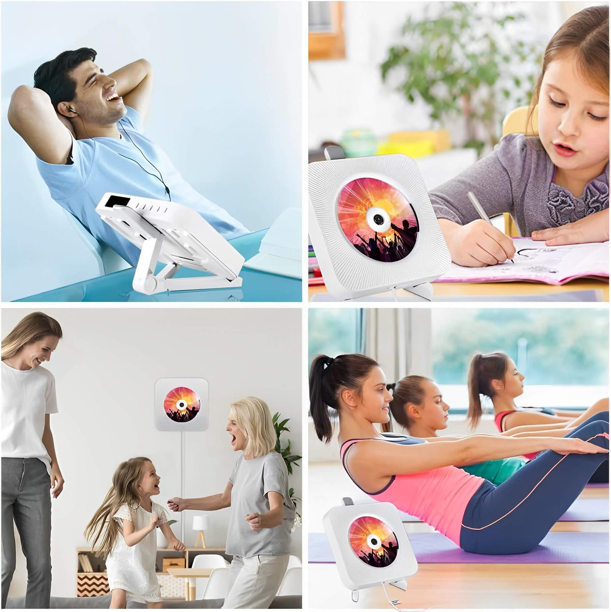 All-in-One Music Hub | Bluetooth Stereo System with Remote