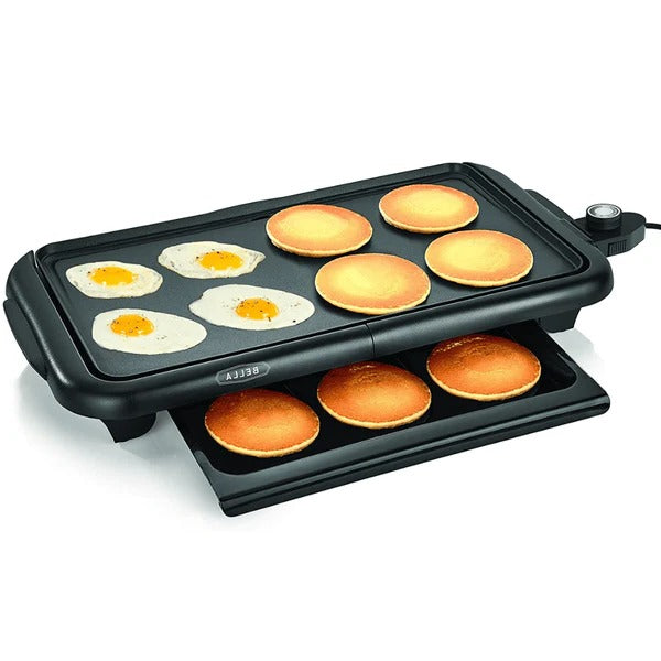 Multipurpose Electric Griddle | 24-Inch Cooking Space with Custom Heat Settings