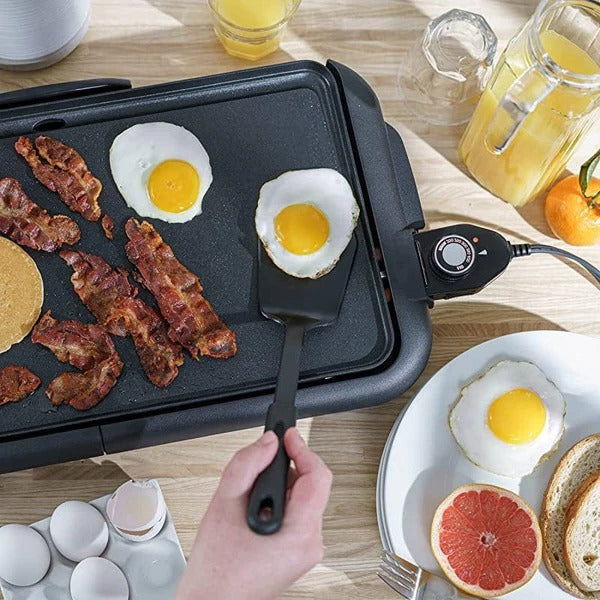 Multipurpose Electric Griddle | 24-Inch Cooking Space with Custom Heat Settings
