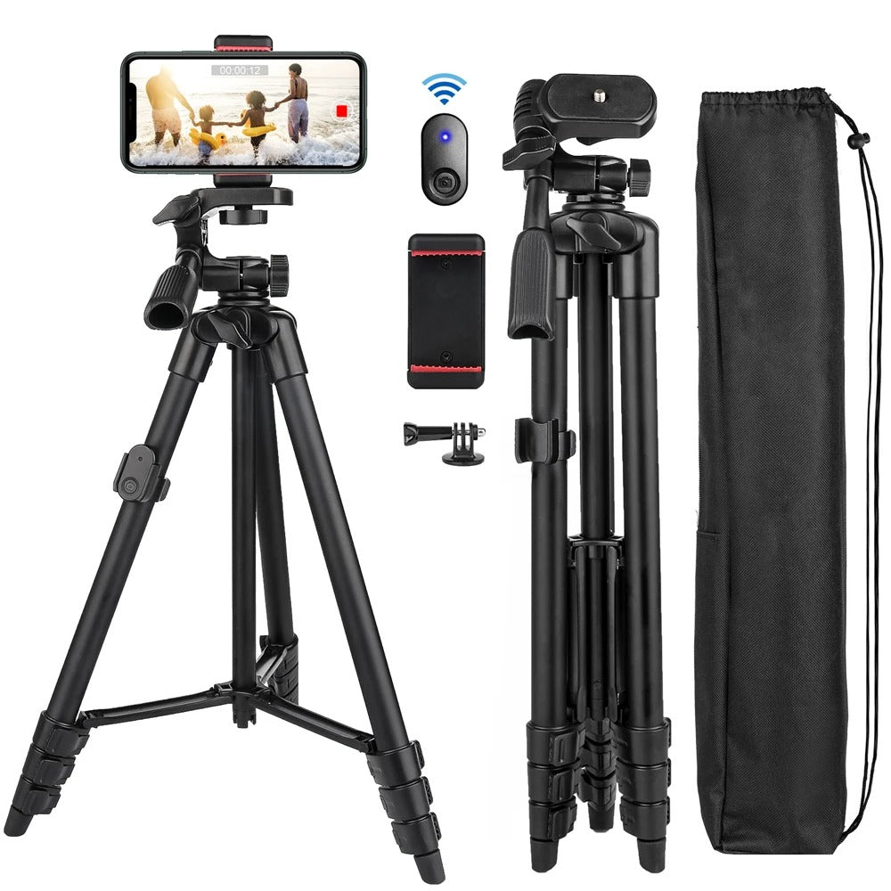 All-in-One Phone Tripod with Wireless Remote for Perfect Shots
