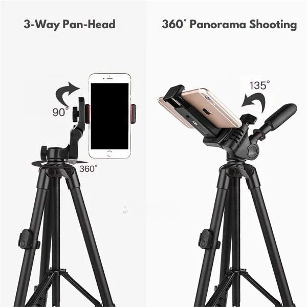 All-in-One Phone Tripod with Wireless Remote for Perfect Shots