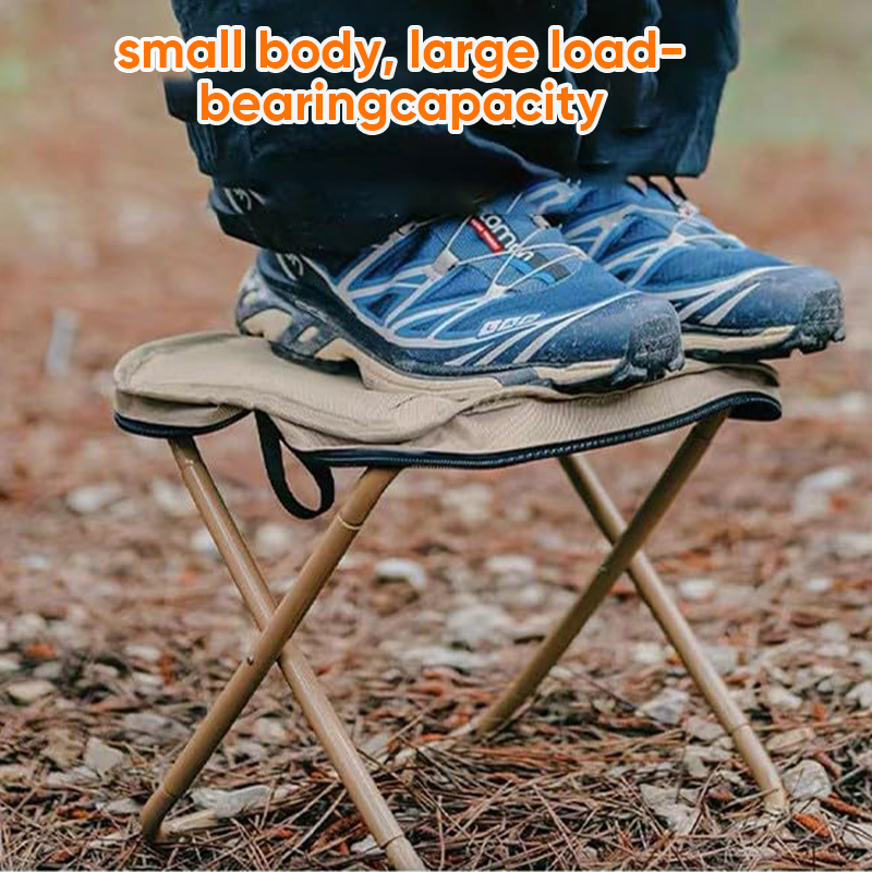 Portable Seating Solution: Lightweight Folding Backpack Stool