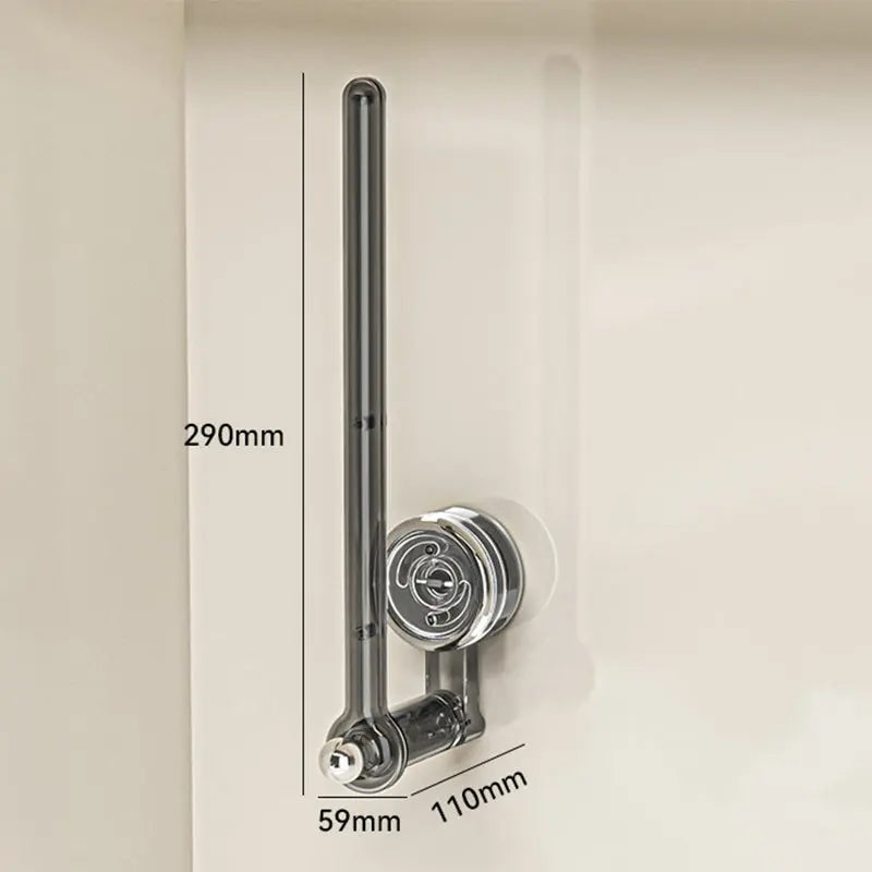 Smart Space-Saving Kitchen Roll Organizer with Suction Grip